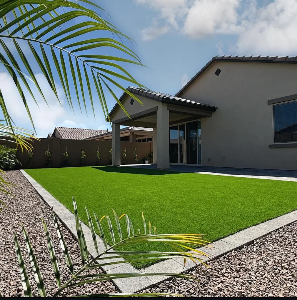 Artificial turf installation