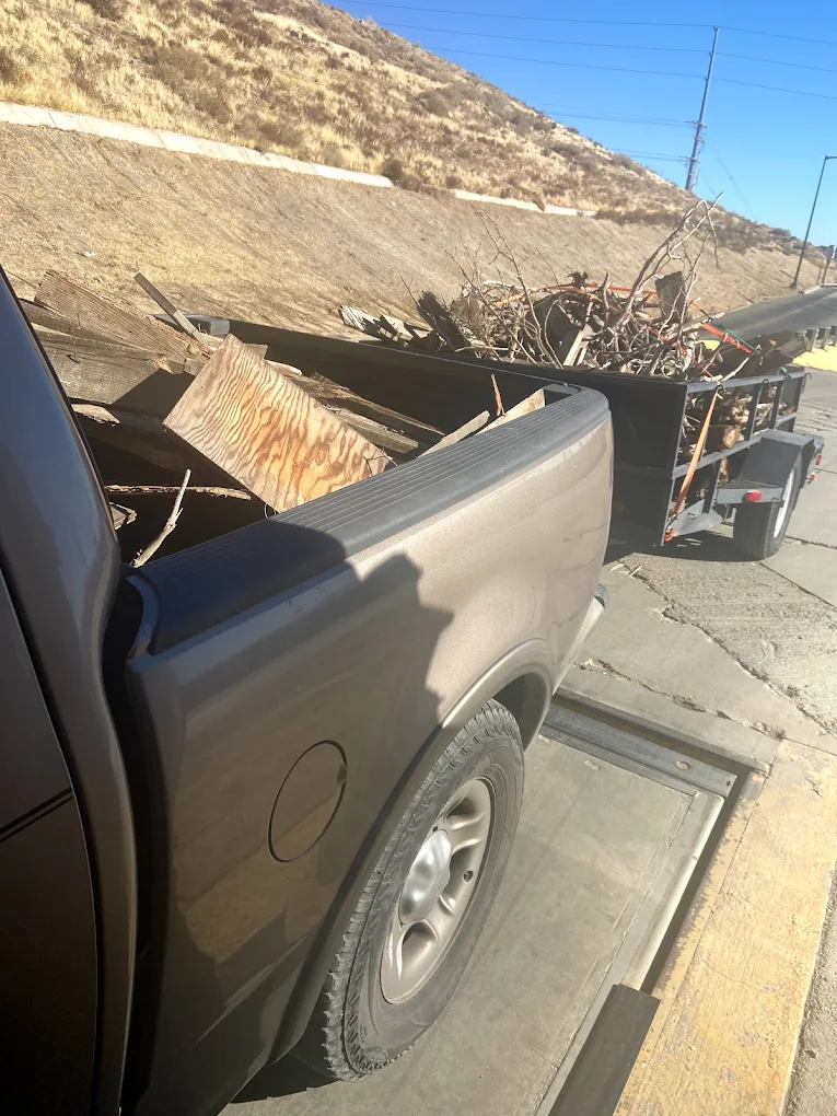 Professional debris hauling service